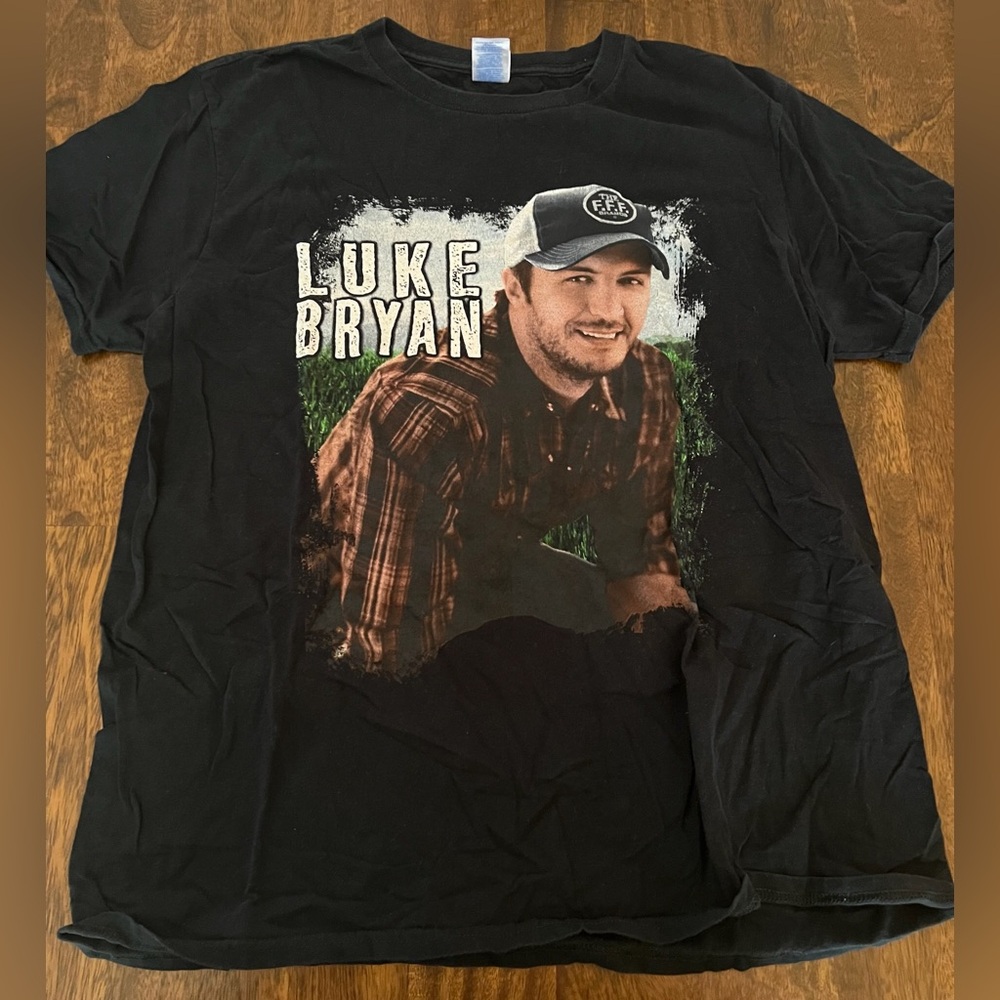 Luke Bryan 2011 Tour Band T-Shirt Large